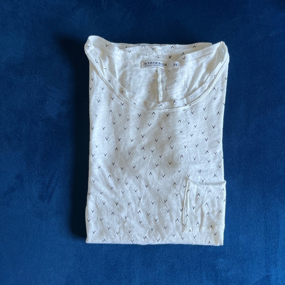 100% Cotton Stateside T-Shirt Size XS